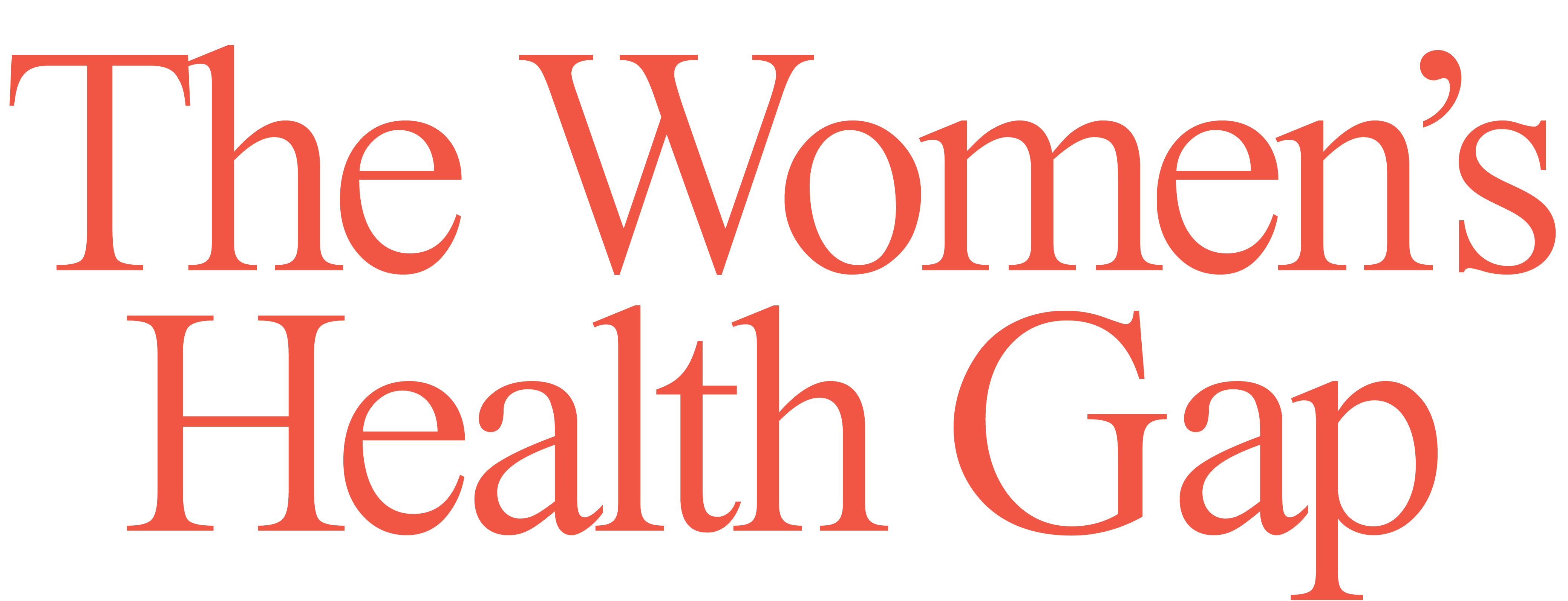 The Women’s Health Gap