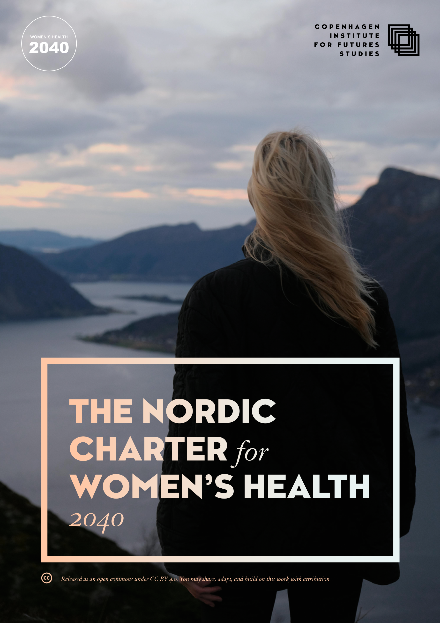 The Nordic Charter for Women's Health 2040 — second edition cover